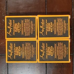 Shea Moisture African Black Soap Eczema Therapy (4 bars)